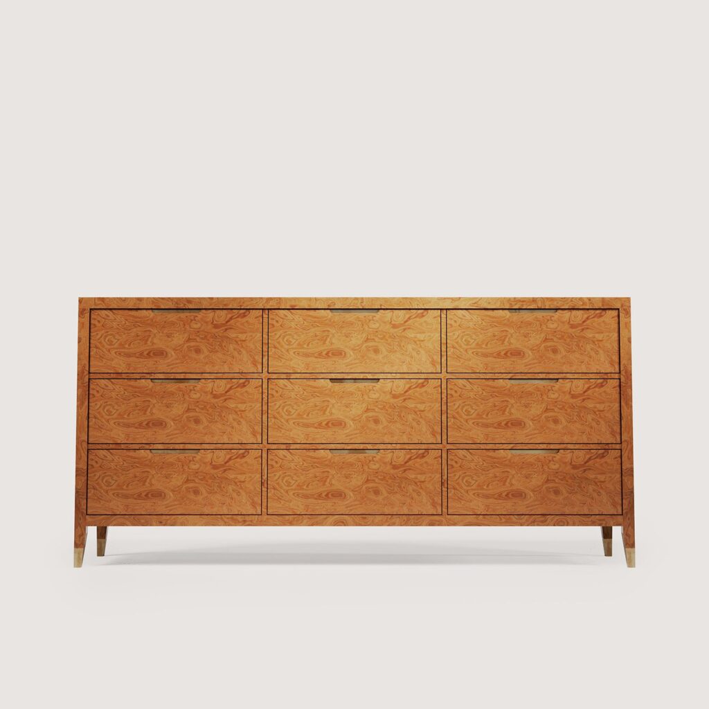 NEW ENGLAND > BURL ELM, NEW ENGLAND - Ahşap-Şifonyer EXTEND