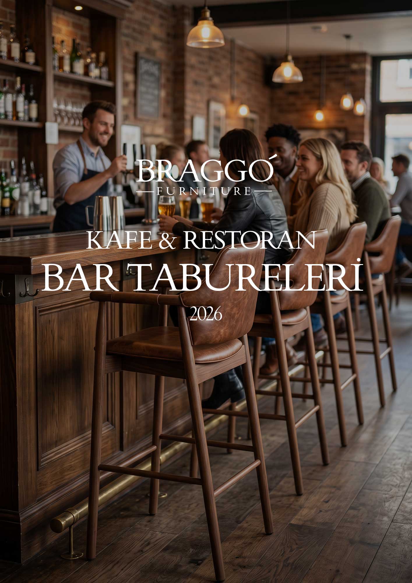 Braggo Furniture Kafe ve Restoran Bar Tabureleri Kataloğu